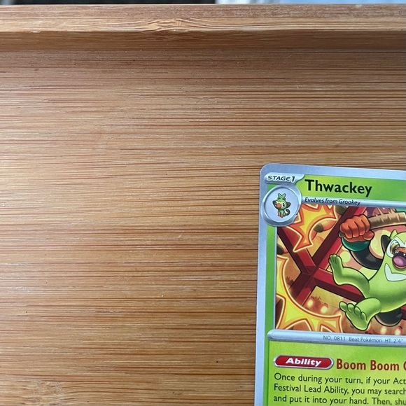 Thwackey Pokémon Card Sv 06 Twilight Masquerade Common Card - Picture 10 of 14